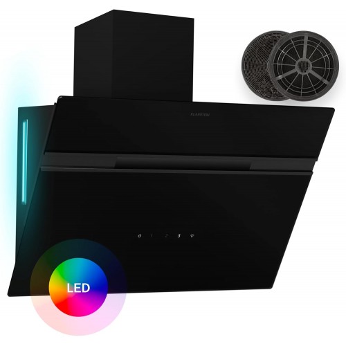 Klarstein Alina tvaika nosūcējs - pie sienas stiprināms, 60 cm(bez ventilācijas restes)