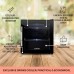 Klarstein Beersafe Reflect 44 cm, 47 l dzērienu ledusskapis