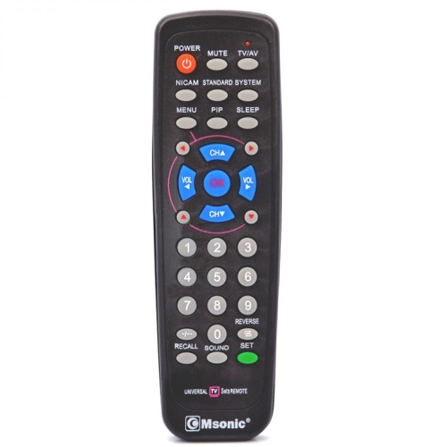 MSONIC MBC415K UNIVERSĀLAIS TĀLVADĪBAS TV PULTS