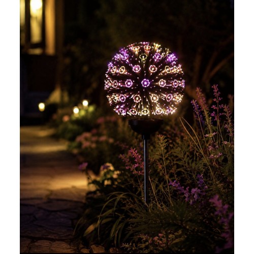 Feuerwerk-Leuchte mit Solar saules lampa "Uguņošana" Feuerwerk-Leuchte mit Solar saules lampa "Uguņošana"