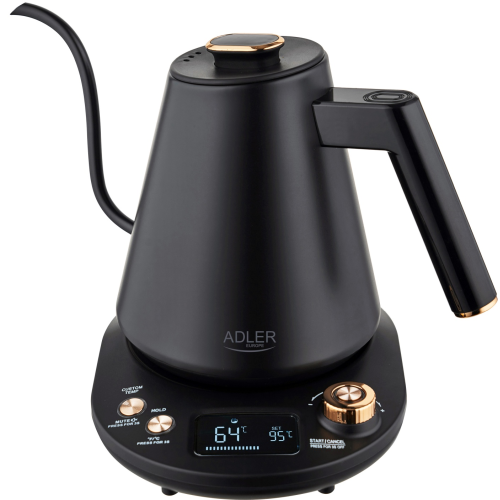 ADLER AD 1349B ELEKTRISKĀ TĒJKANNA AR GARU SNĪPI 1L 1100W ADLER AD 1349B ELEKTRISKĀ TĒJKANNA AR GARU SNĪPI 1L 1100W