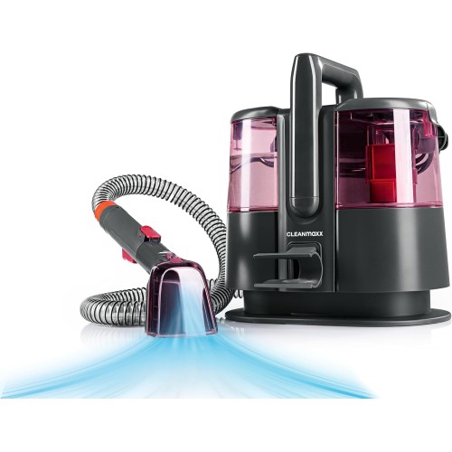 CLEANmaxx ir putekļsūcējs, kas efektīvi tīra spilvenus, paklājus un automašīnu sēdekļus (kā arī mājdzīvnieku spalvas).