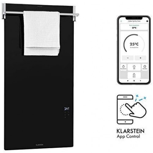 KLARSTEIN Hot Spot Crystal Spotless  Smart infrasarkanais sildītājs (ekspo)