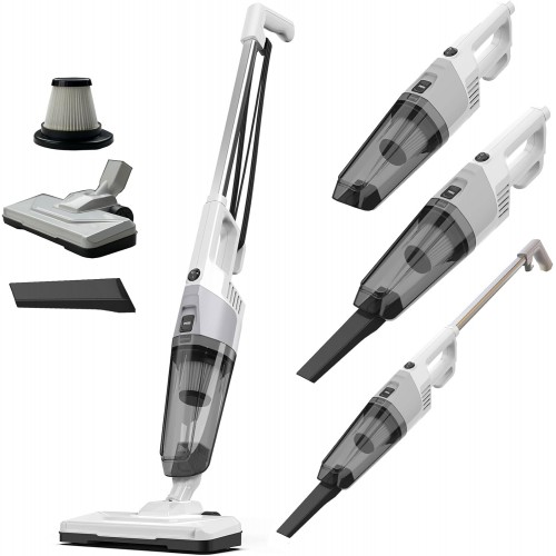 Grafner 2-in-1 Turbo putekļsūcējs, ciklona tehnoloģija, HEPA filtrs (transp.def.)